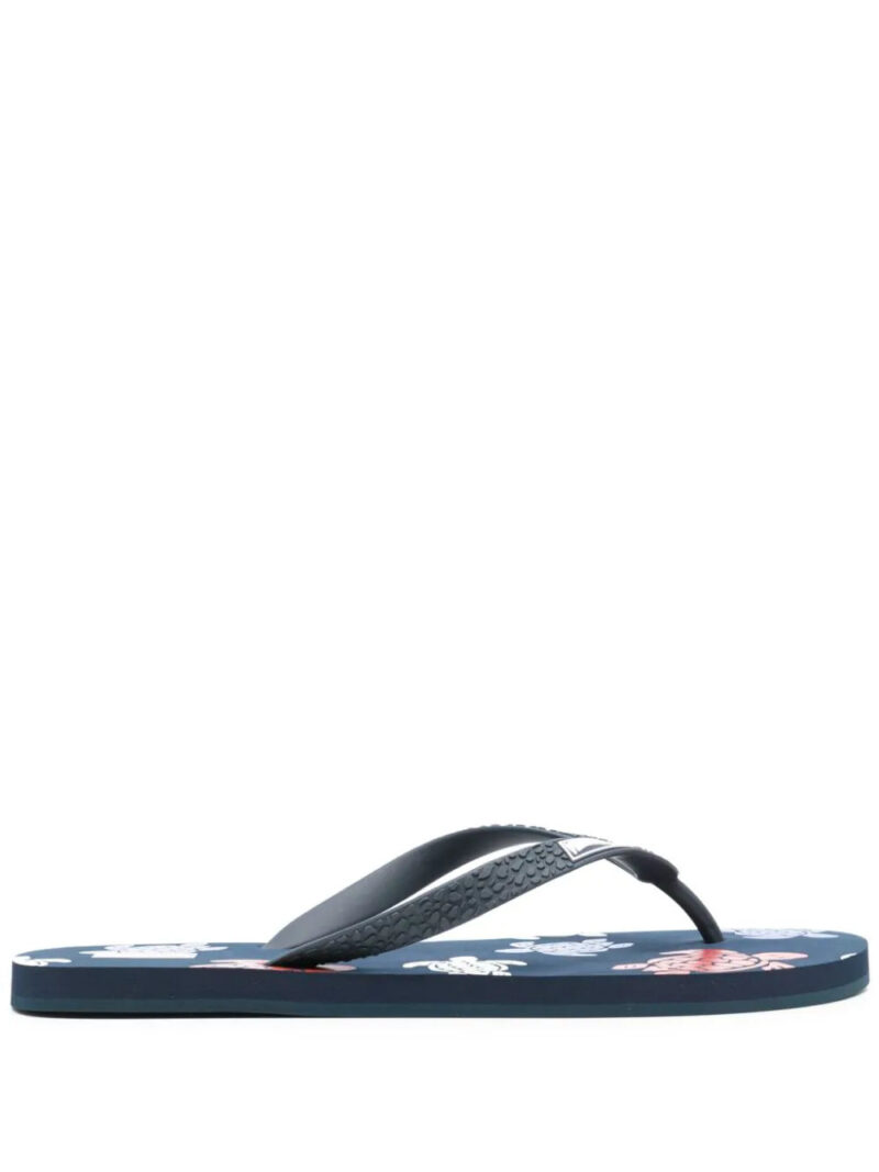 Vilebrequin  turtle-print flip flops