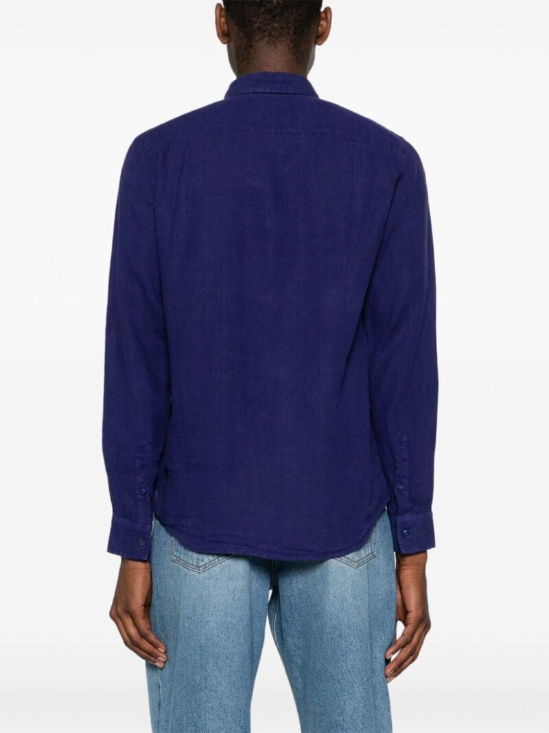 Vilebrequin patch-pocket linen shirt