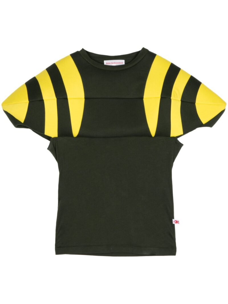 Walter Van Beirendonck  Saturn colour-block T-shirt