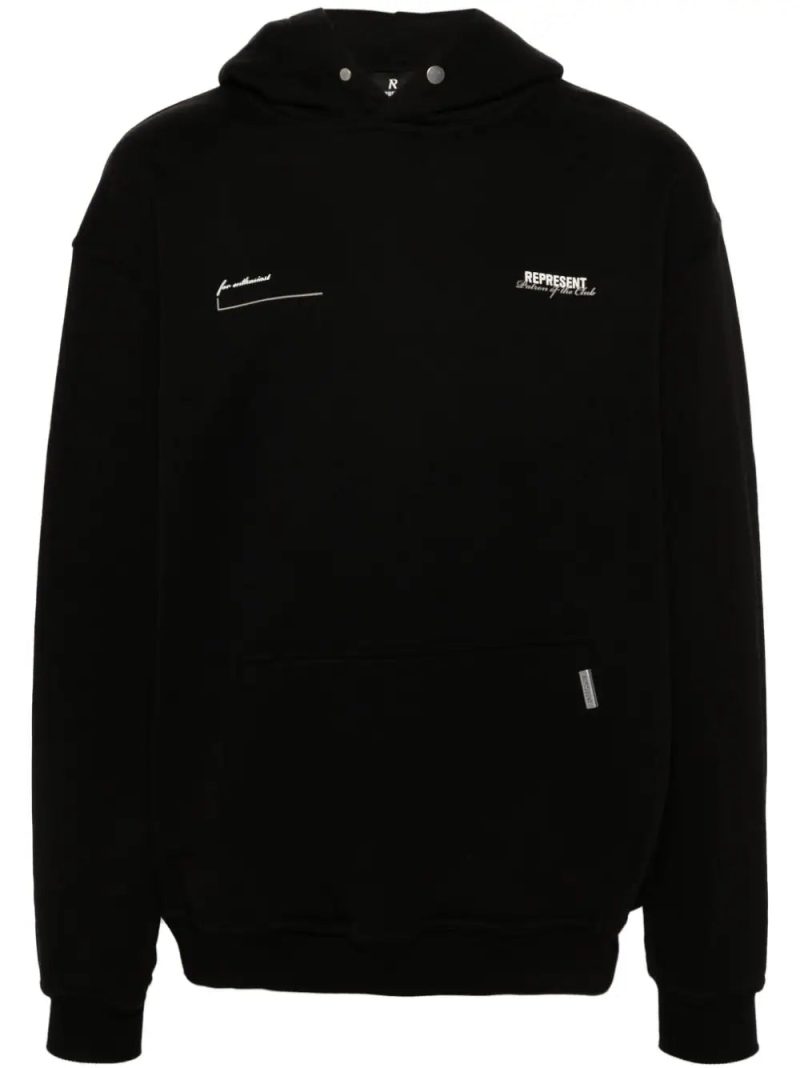 Represent  Patron of The Club cotton hoodie