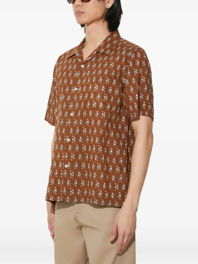 Universal Works  paisley-print short-sleeve shirt