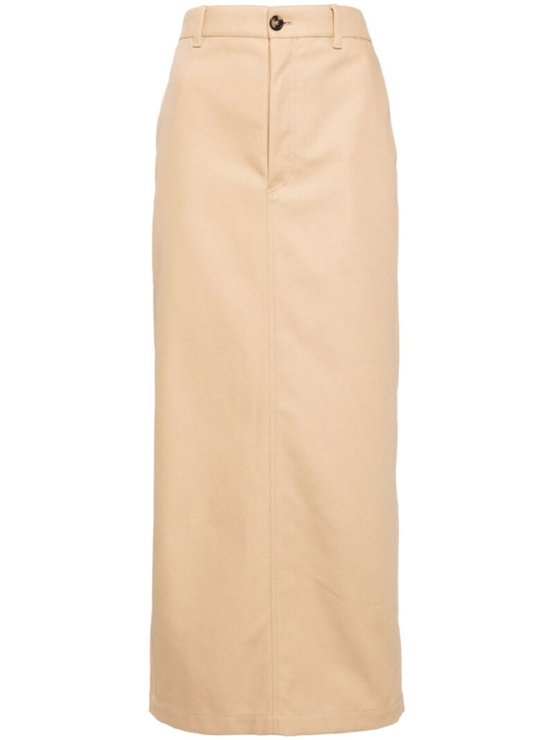 WARDROBE.NYC  Drill Column maxi skirt