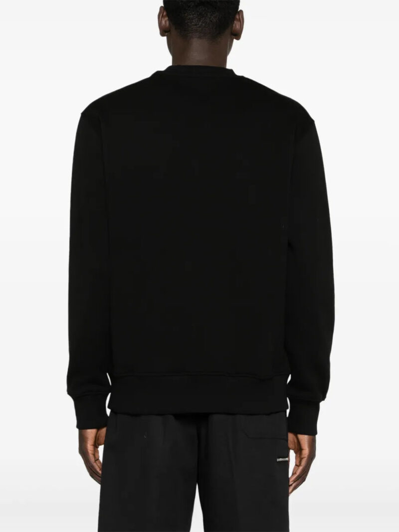 Versace Jeans Couture raised-logo cotton sweatshirt