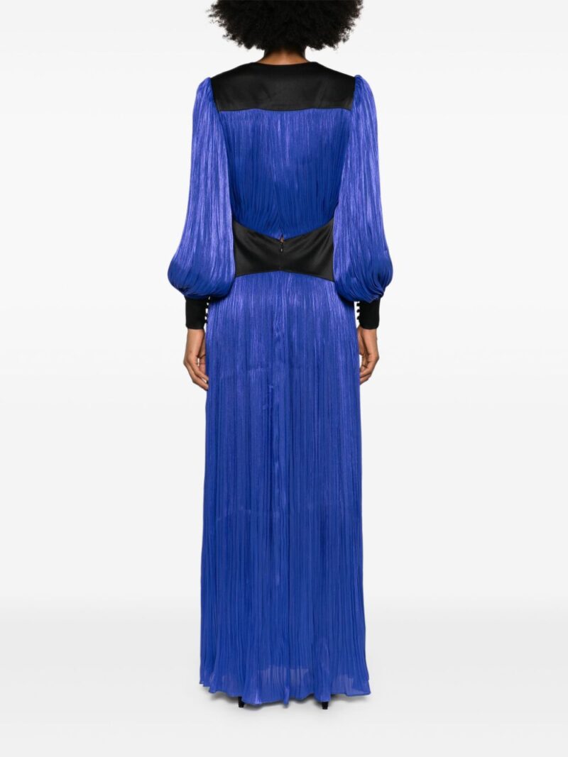 V:PM ATELIER Delilah plissé gown
