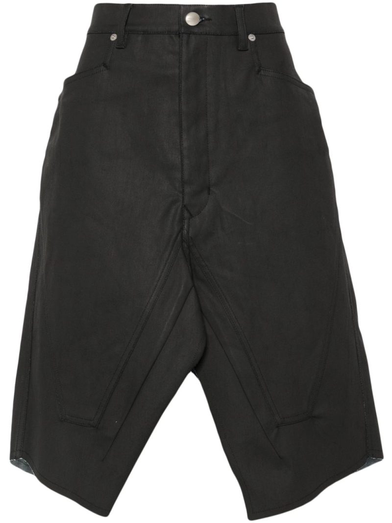 Rick Owens  slivered midi skirt