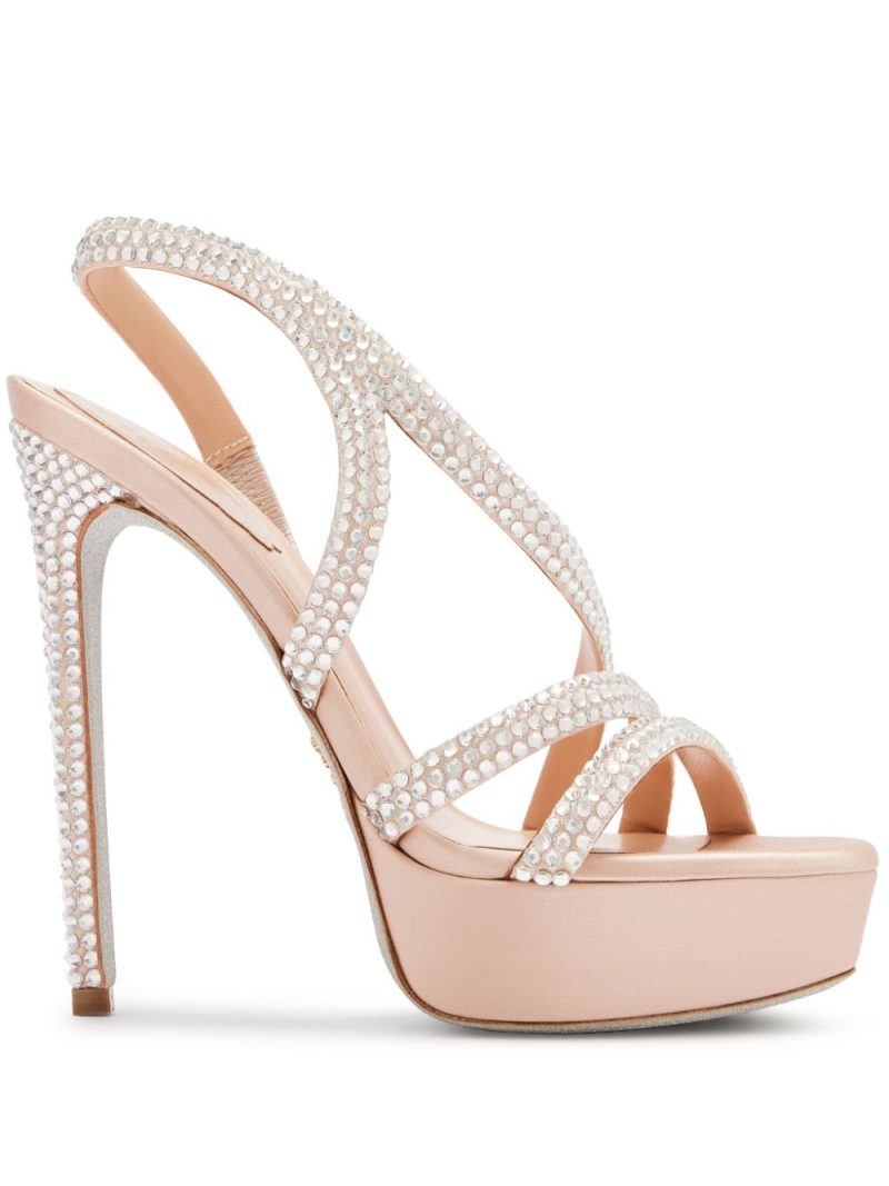 René Caovilla  Lisa 130mm platform sandals