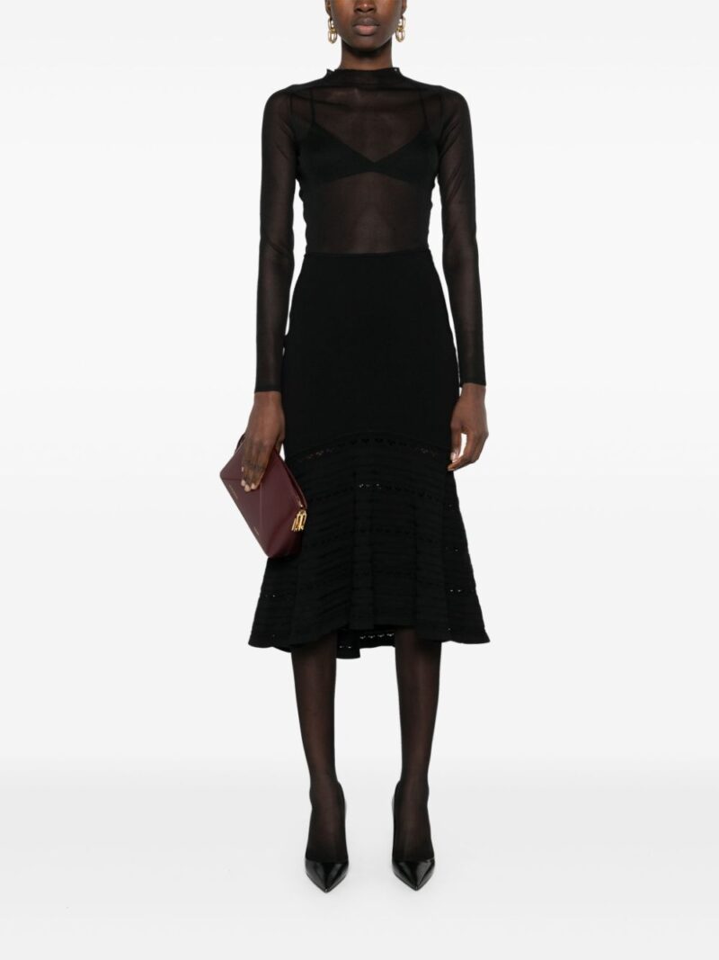 Victoria Beckham  flared midi skirt