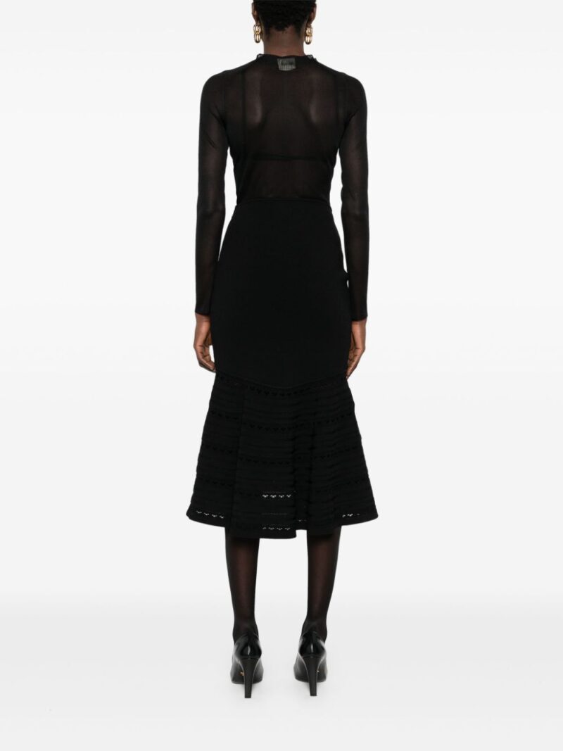 Victoria Beckham  flared midi skirt