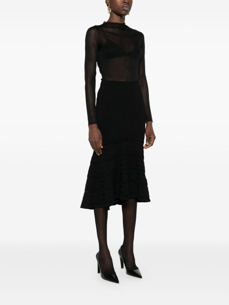 Victoria Beckham  flared midi skirt