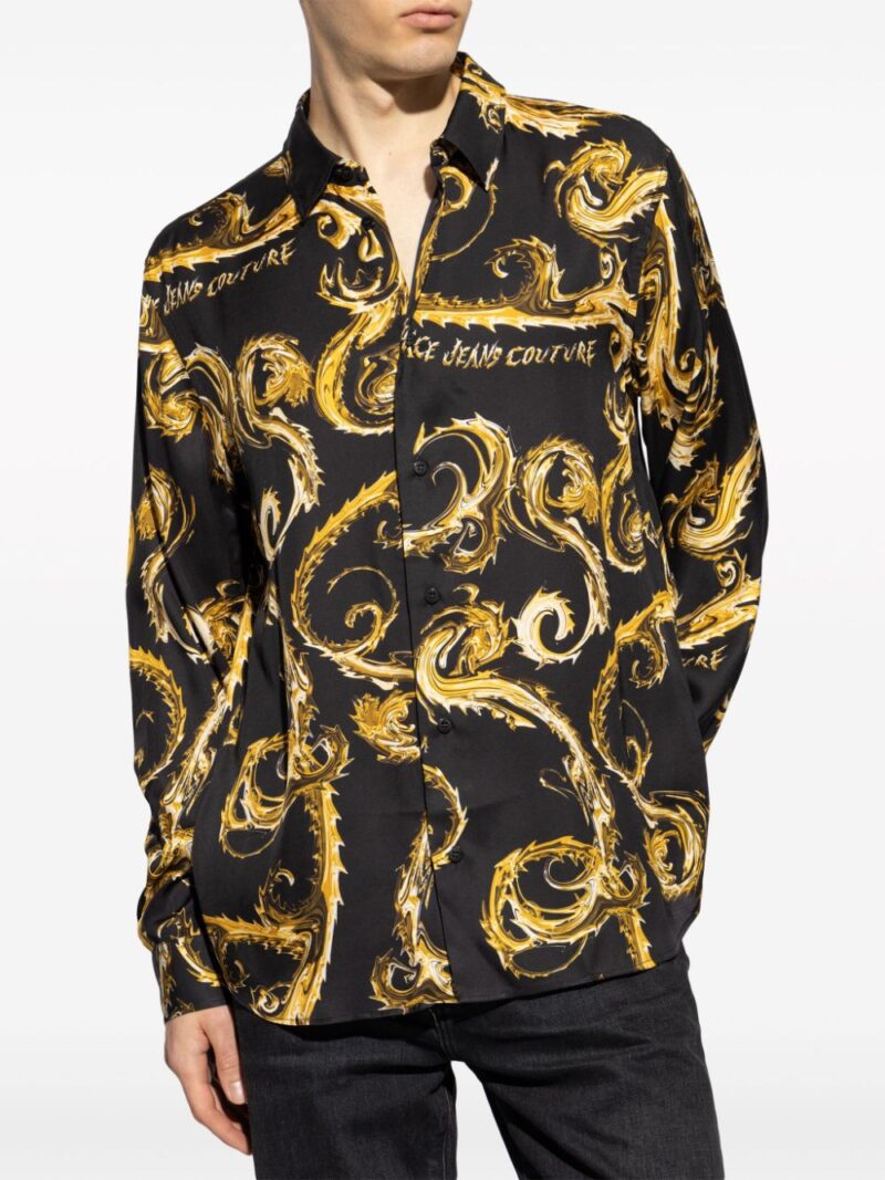 Versace Jeans Couture Watercolor Couture-print shirt