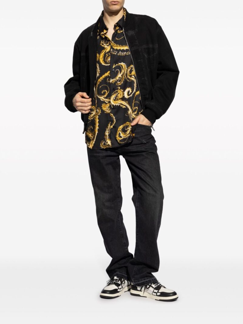 Versace Jeans Couture Watercolor Couture-print shirt