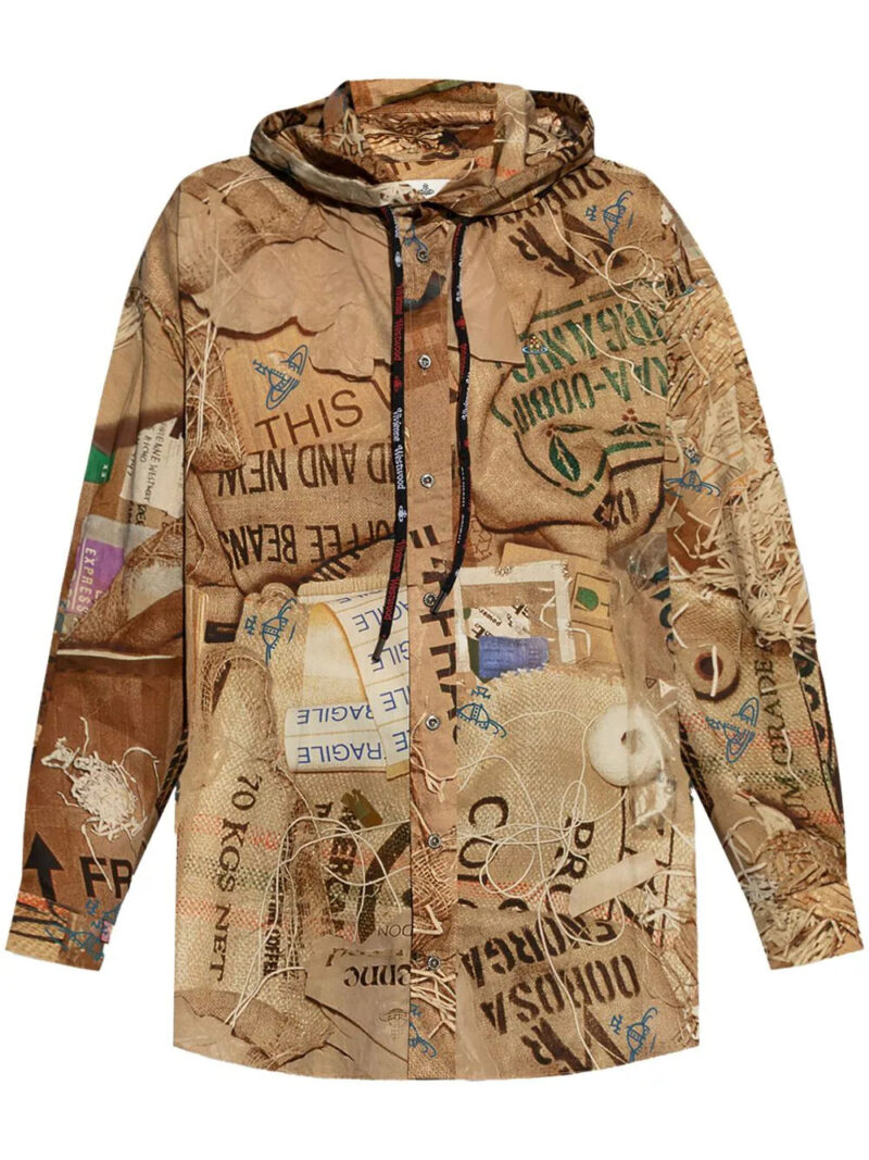 Vivienne Westwood  Rib hooded shirt