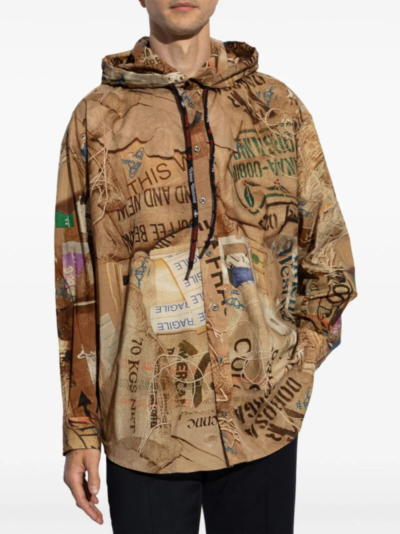 Vivienne Westwood  Rib hooded shirt