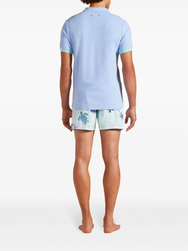 Vilebrequin  logo-embroidered organic-cotton polo shirt