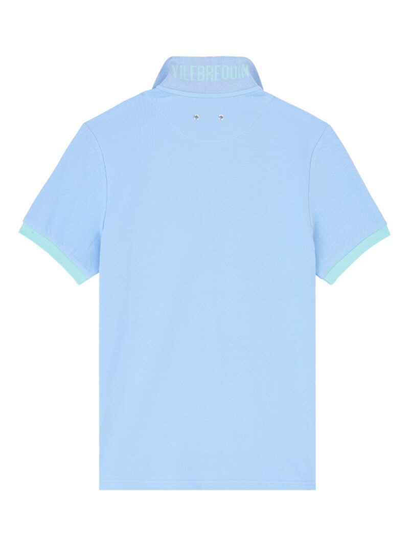 Vilebrequin  logo-embroidered organic-cotton polo shirt