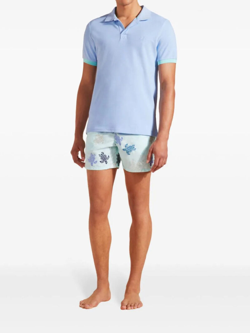 Vilebrequin  logo-embroidered organic-cotton polo shirt