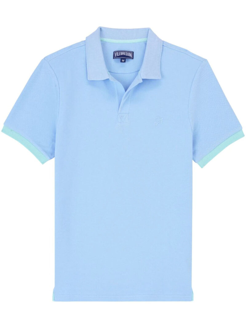 Vilebrequin  logo-embroidered organic-cotton polo shirt