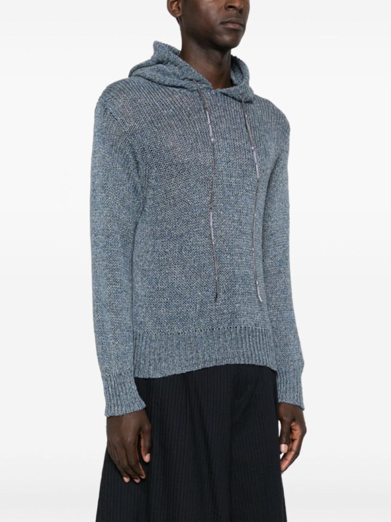 Vivienne Westwood open-knit linen hoodie