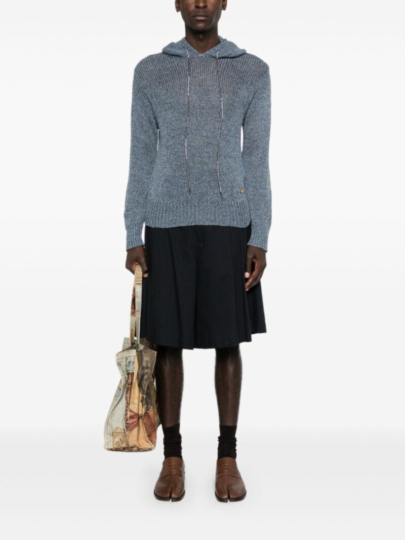 Vivienne Westwood open-knit linen hoodie