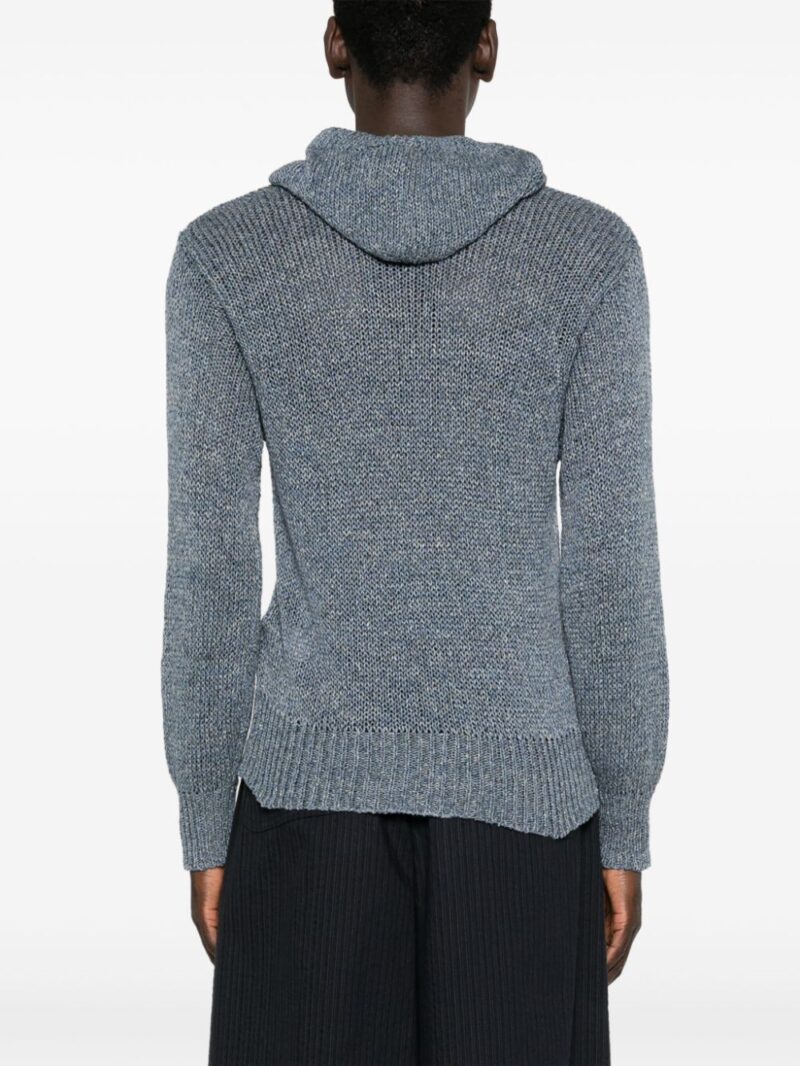 Vivienne Westwood open-knit linen hoodie