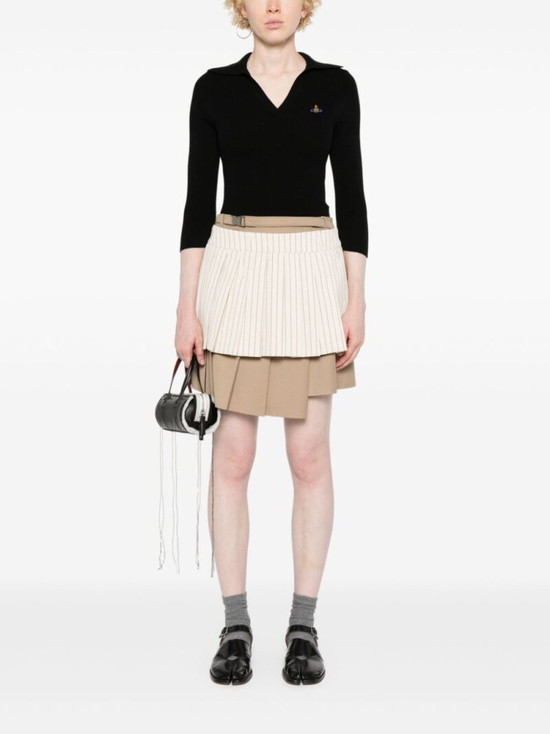 Vivienne Westwood  Orb-embroidered polo jumper