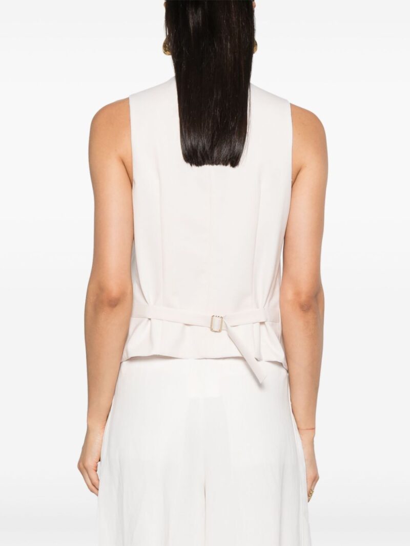 Victoria Beckham  V-neck buttoned waistcoat