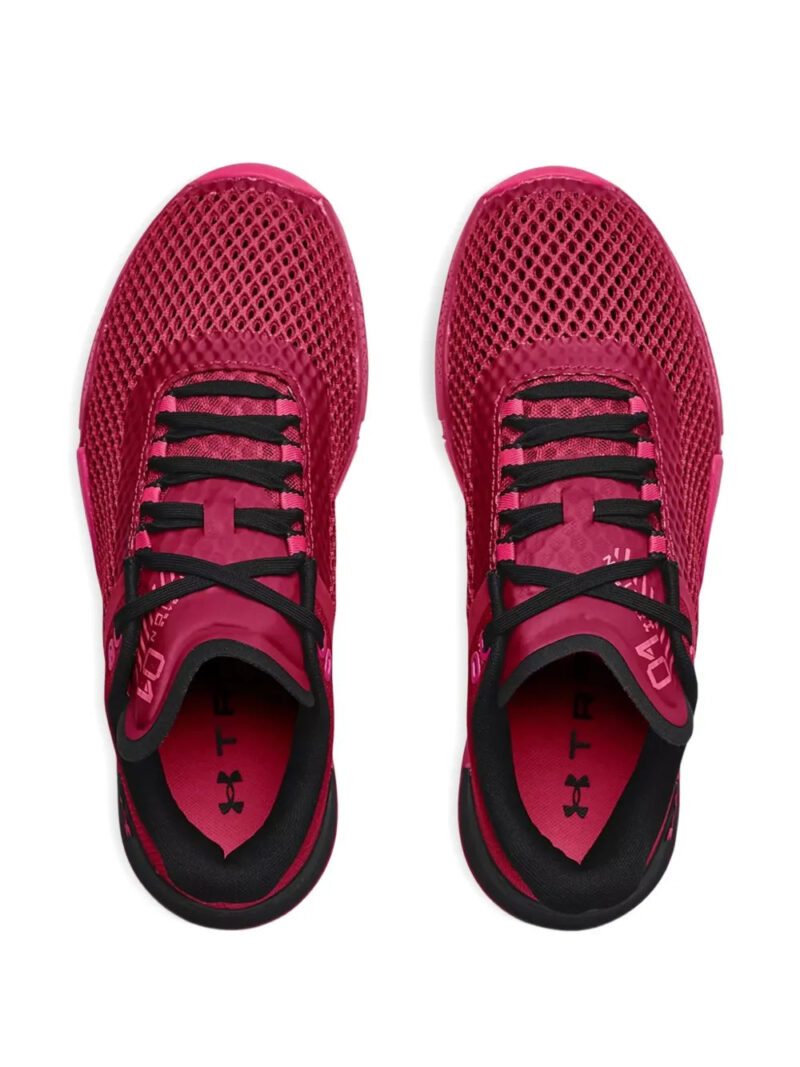 Under Armour TriBase Reign 4 "Black Rose/Penta Pink" sneakers
