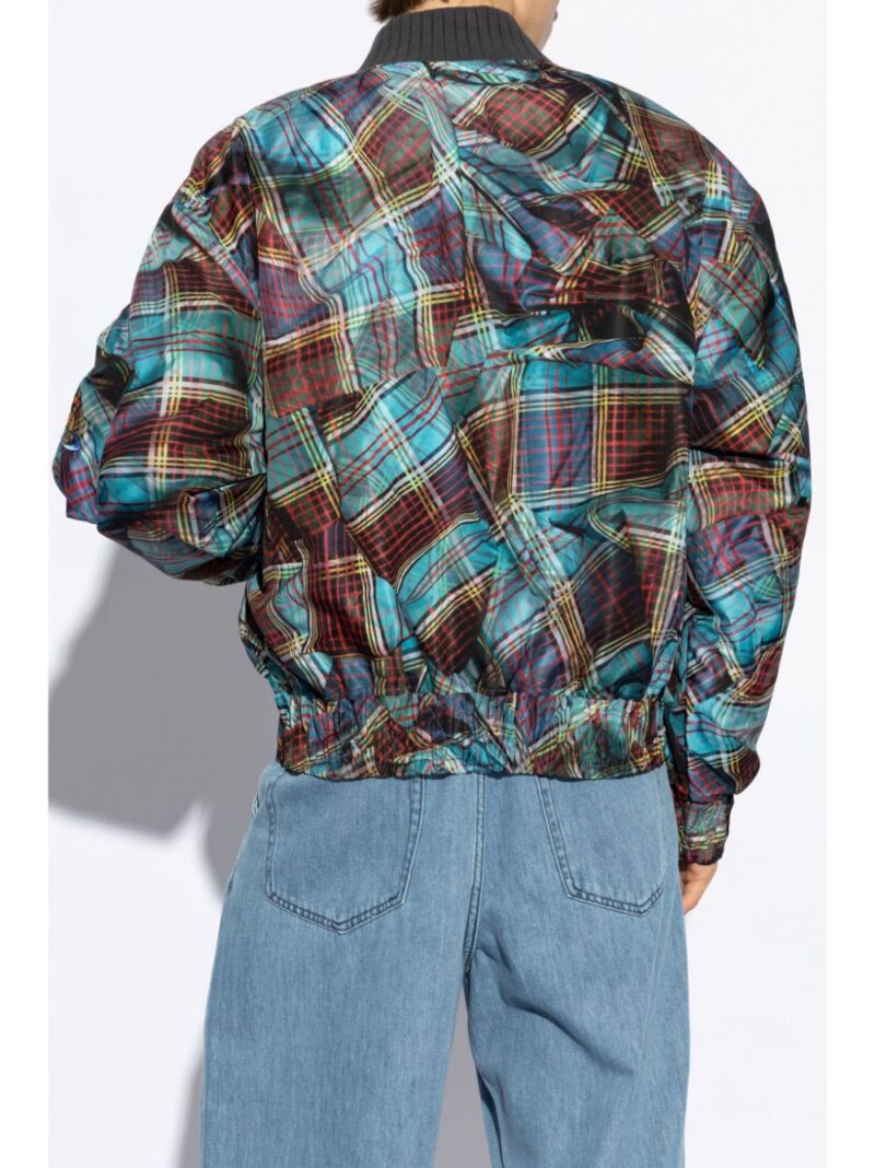 Vivienne Westwood checked bomber jacket