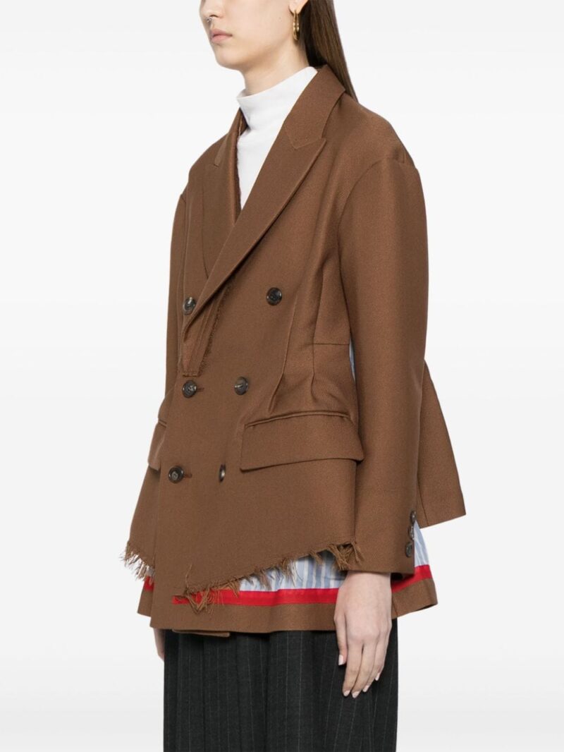 Undercover deconstructed blazer
