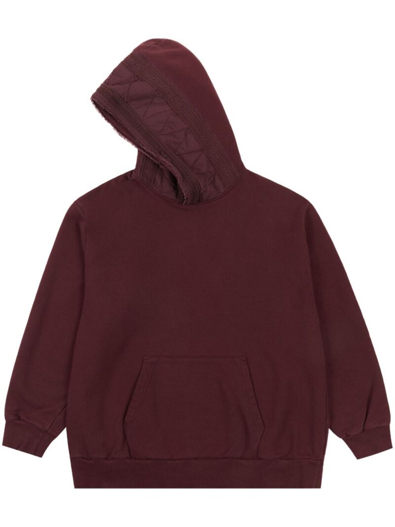 Undercover  trival-motif cotton hoodie