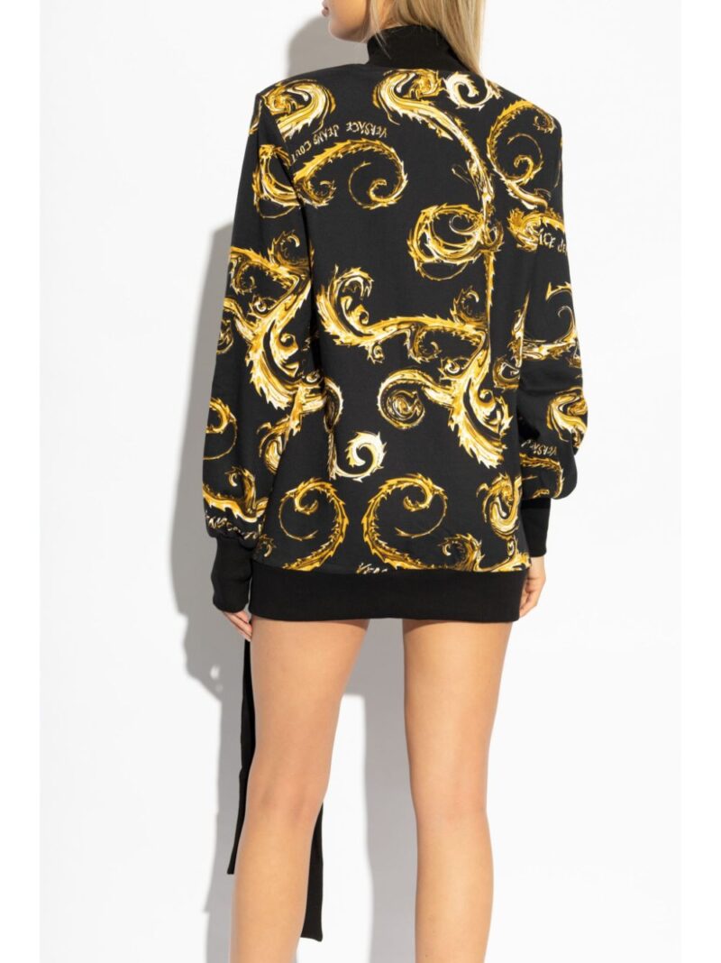 Versace Jeans Couture Watercolour Couture-print mini dress