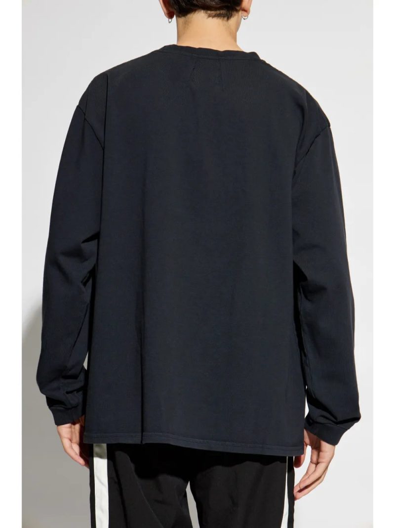 RHUDE  logo-print cotton sweatshirt