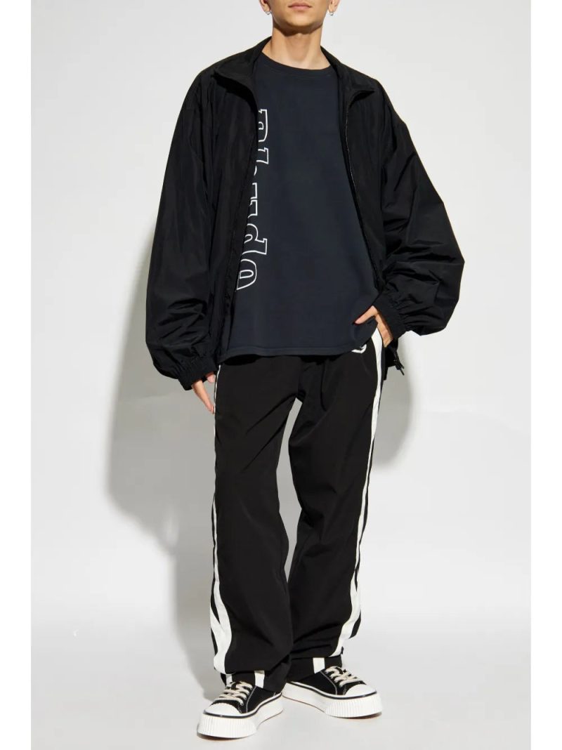 RHUDE  logo-print cotton sweatshirt