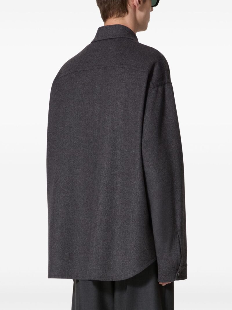 Valentino Garavani  wool felt shirt