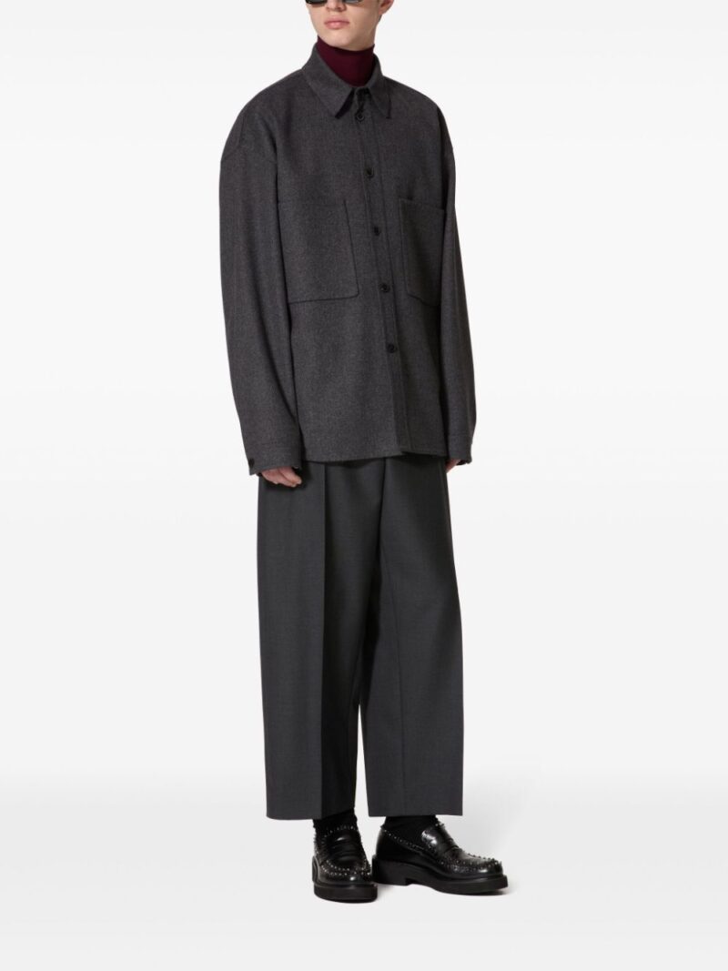 Valentino Garavani  wool felt shirt