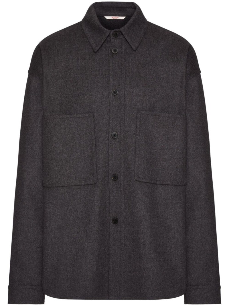 Valentino Garavani  wool felt shirt
