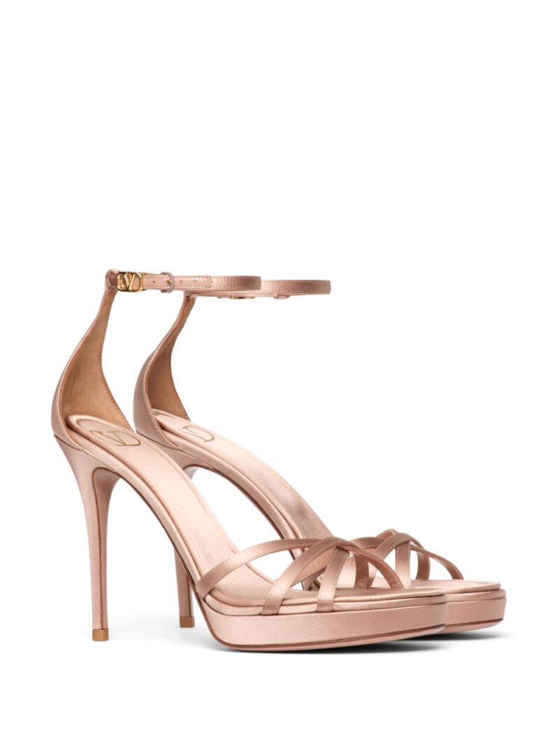 Valentino Garavani  105mm Logo-buckle sandals