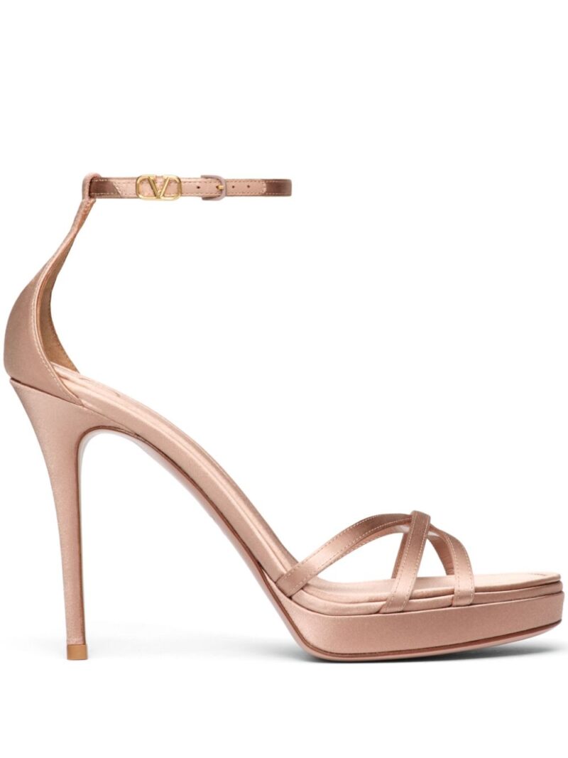 Valentino Garavani  105mm Logo-buckle sandals