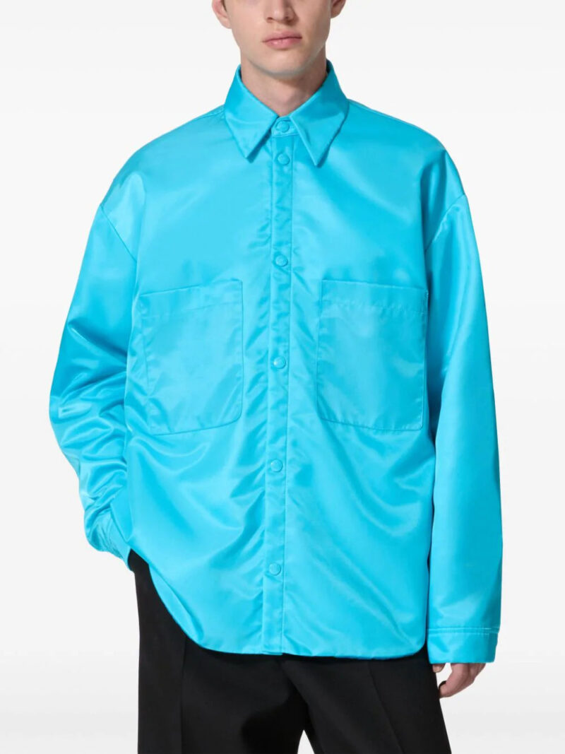 Valentino Garavani  logo-plaque shirt jacket