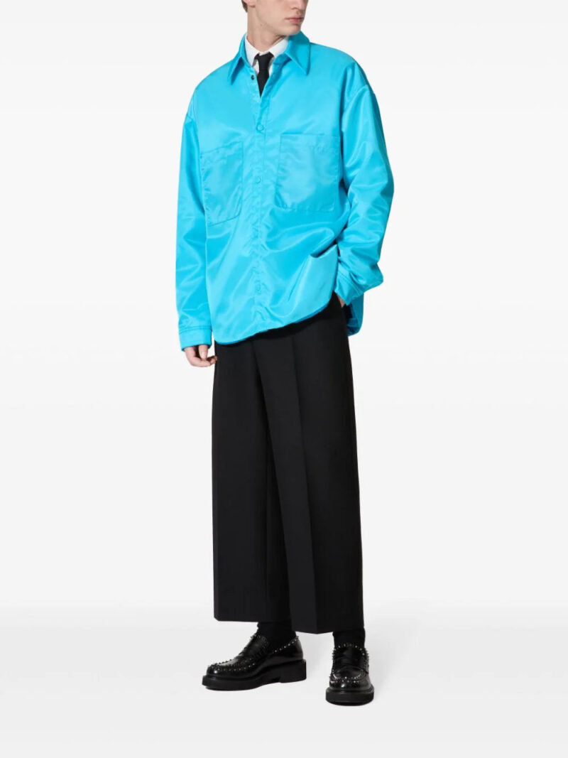 Valentino Garavani  logo-plaque shirt jacket