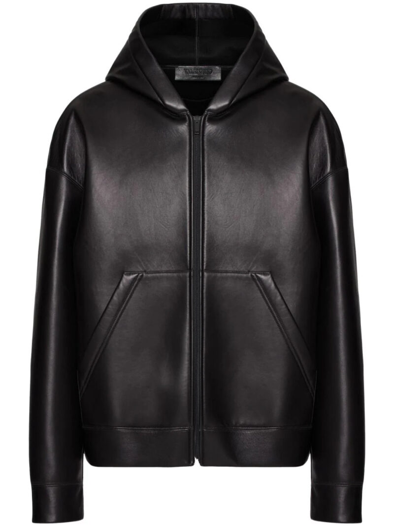 Valentino Garavani  leather lining jacket