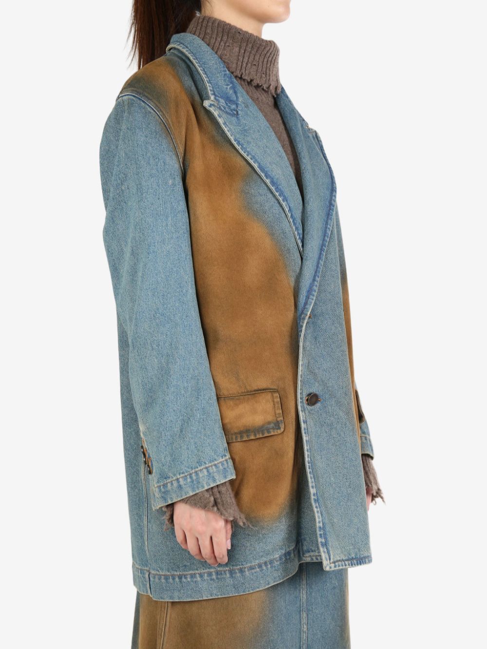 Uma Wang distressed-effect blazer - Image 2