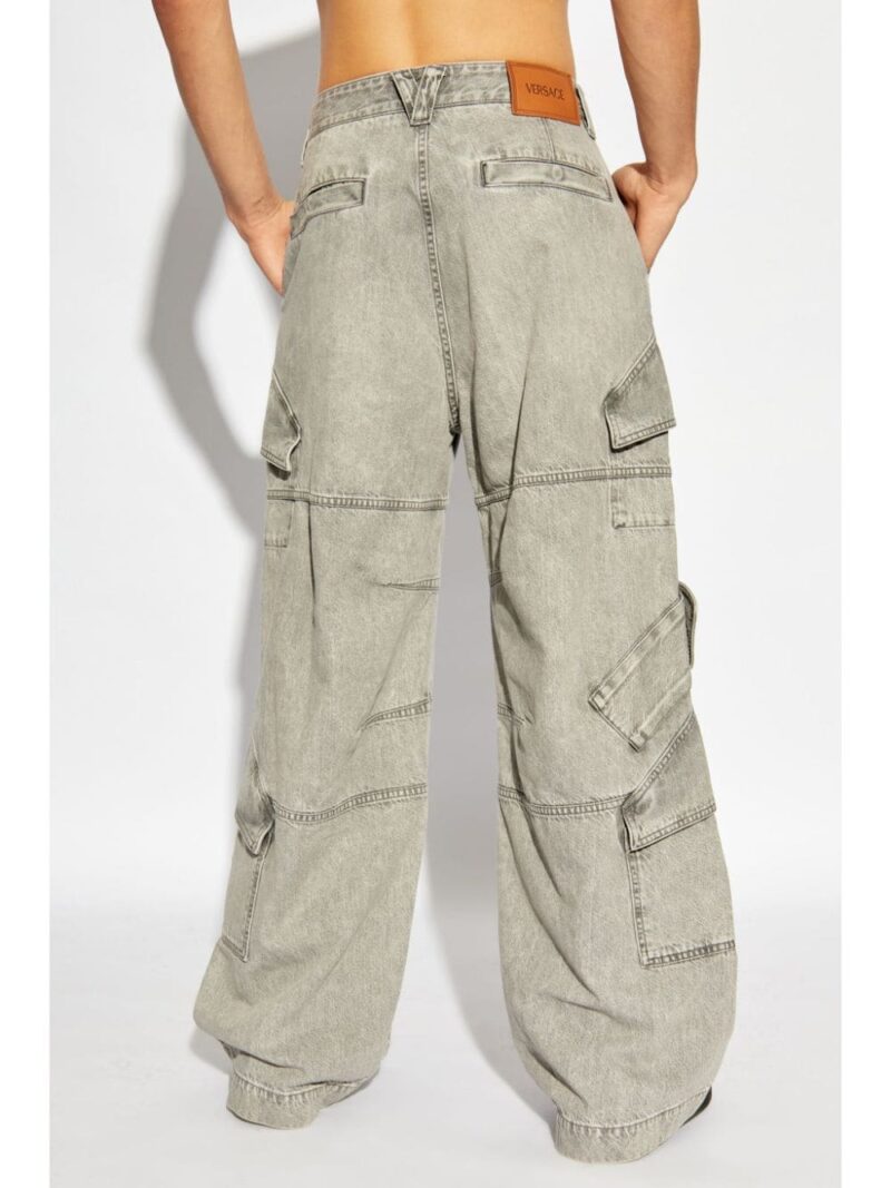 Versace  wide-leg cargo jeans