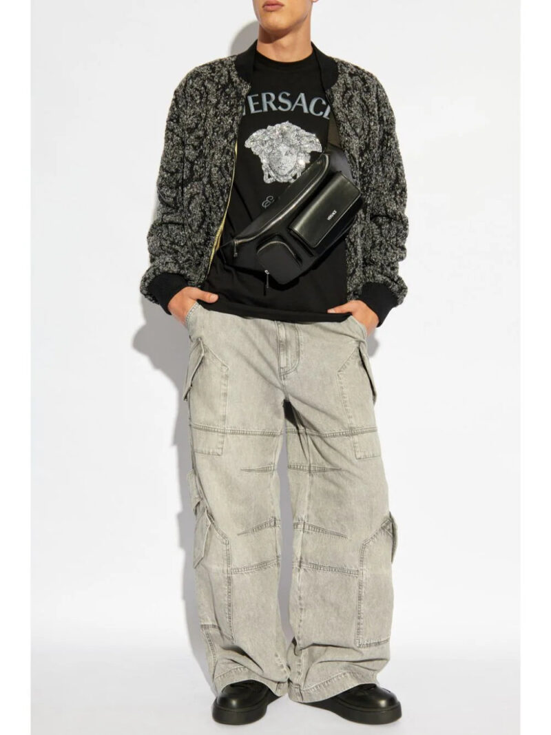 Versace  wide-leg cargo jeans