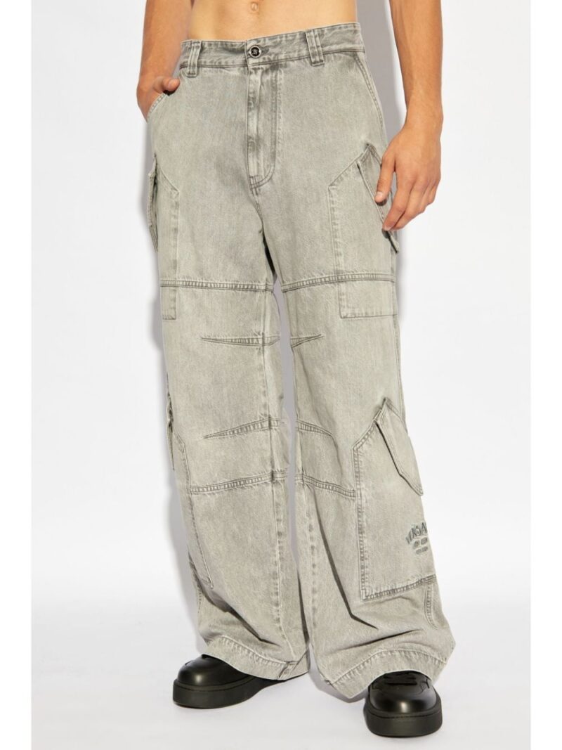 Versace  wide-leg cargo jeans