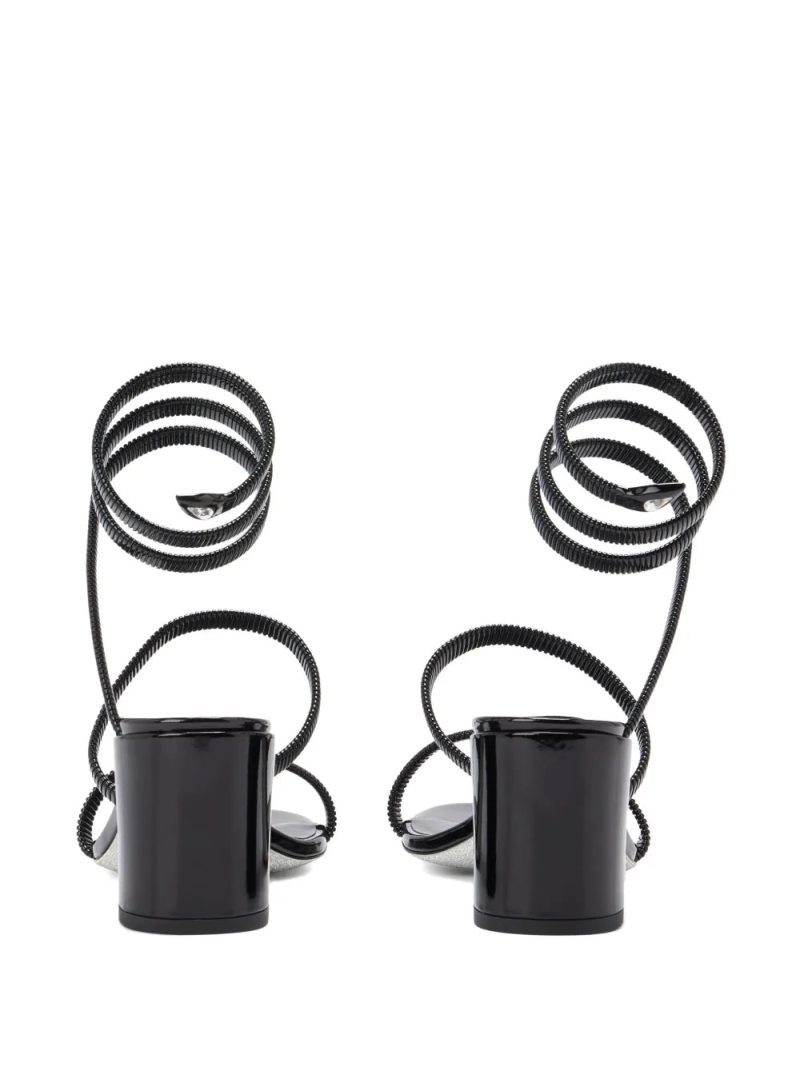 René Caovilla leather sandals