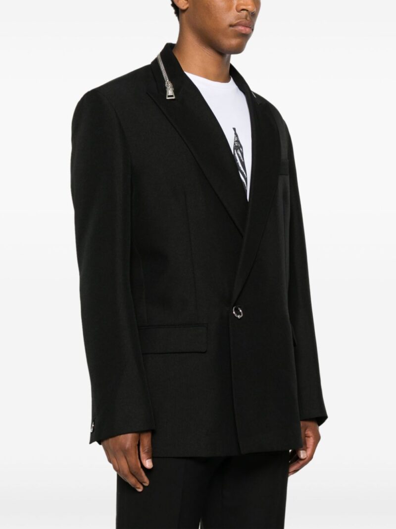 Versace Jeans Couture  logo-patch blazer