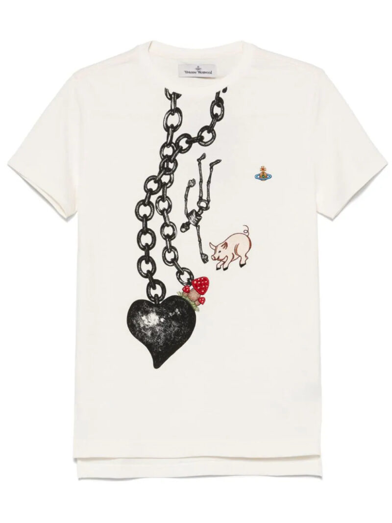 Vivienne Westwood  Heart Chain T-shirt