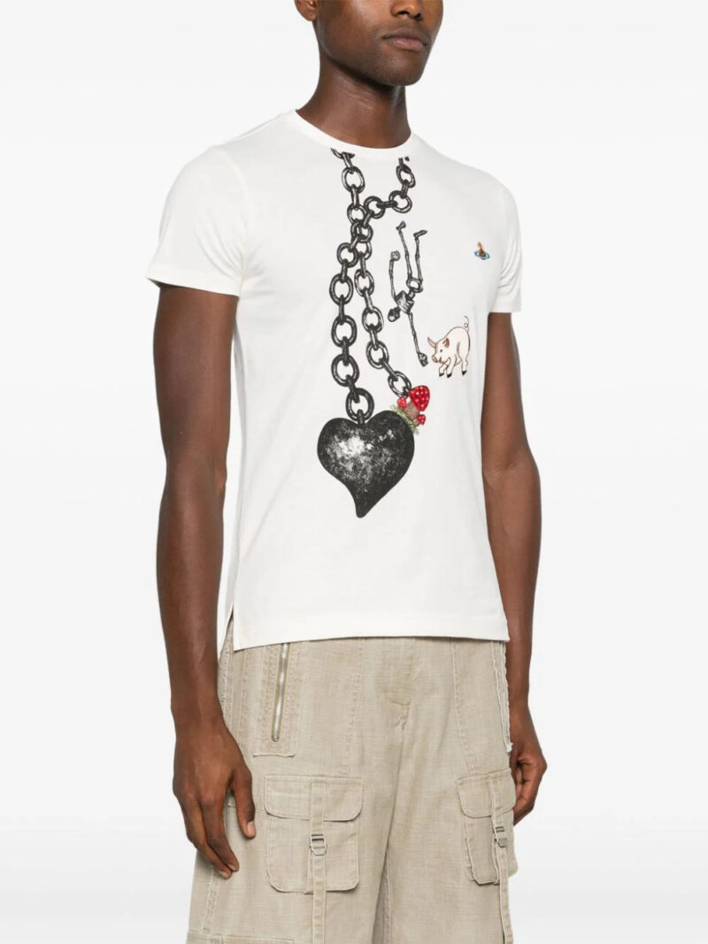 Vivienne Westwood  Heart Chain T-shirt