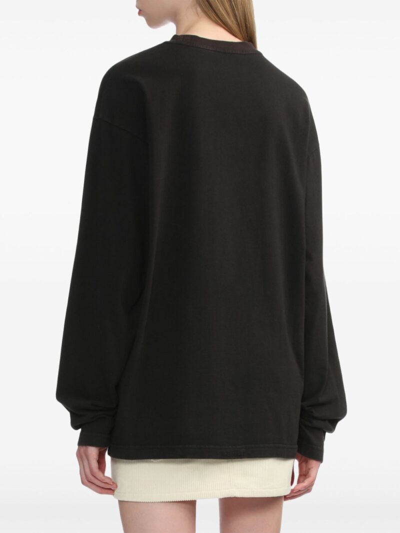 We11done  graphic-print sweatshirt